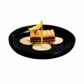 Посуд скляний «Luminarc» Friends Time Black - блюдо глибоке Couscous d=25см P6375
