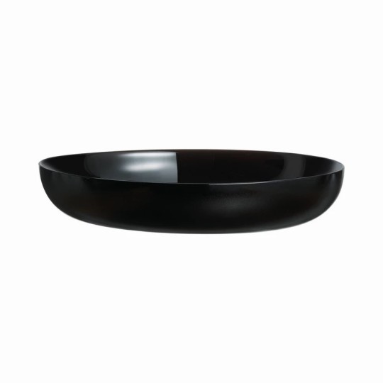 Посуд скляний «Luminarc» Friends Time Black - блюдо глибоке Couscous Tajine d=21см Q4772