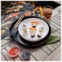 Посуда стеклянная «Luminarc» Friends Time Black - блюдо глубокое Mezze d=29см P6363