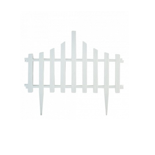 Набор Забор для газона "Парканчик" (белый флок) (114042)