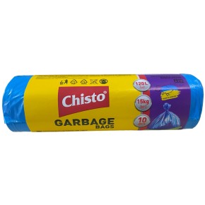 Пакеты для мусора Chisto 120 л 10 штук 