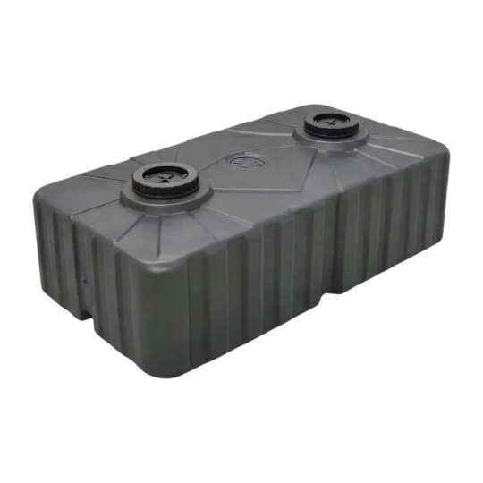 Душ Litolan 200 л 3-х шаровий 1200х600х360 мм чорний