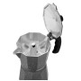 Гейзерная кофеварка Ardesto Gemini Molise 240 мл 6 чашек серый (AR0806AGS)