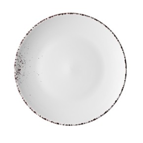 Тарелка десертная Ardesto Lucca 19 см Winter white керамика AR2919WMC