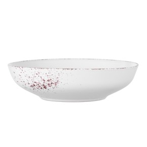 Тарелка суповая Ardesto Lucca 20 см Winter white керамика AR2920WMC