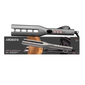 Випрямляч для волосся Ardesto Pink Touch 68 Вт 150-230C сіро-рожевий (HC-R365PT)