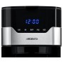 Кавоварка Ardesto FCM-D3100, 900Вт/крапельна/1.5л/ дисплей/таймер/регулювання міцності/ метал+чорний