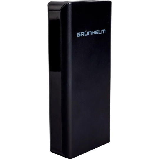 POWER BANK ПОРТАТИВНА БАТАРЕЯ 20.000 mAh, ЧОРНИЙ - GP-22AB (GRUNHELM) (108768)