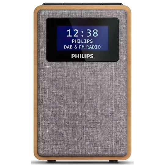 Радіогодинник Philips TAR5005 FM/DAB+, mono 1W, LCD