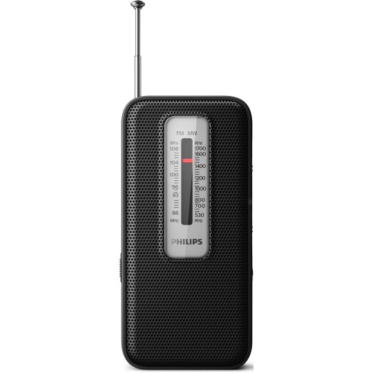 Портативное радио Philips TAR1506 FM/MW, mono 100 mW, AUX 3.5mm, 2хAAA