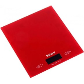 Весы кухонные SATURN-ST-KS7810 red