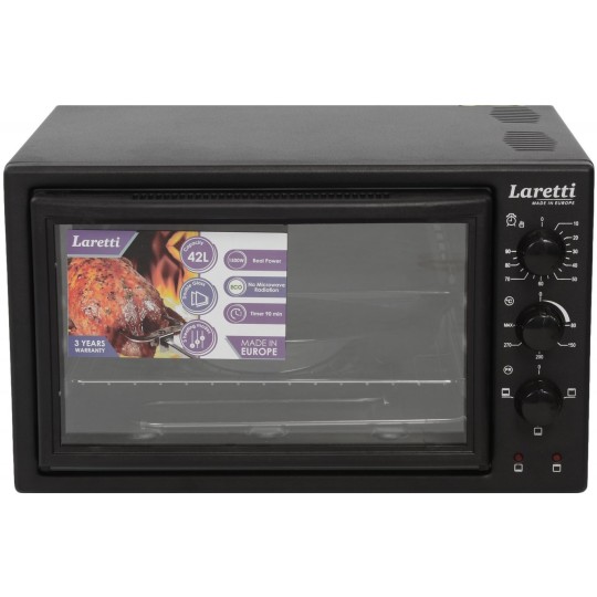 Печь электрическая LARETTI-LR-EC3803 Black