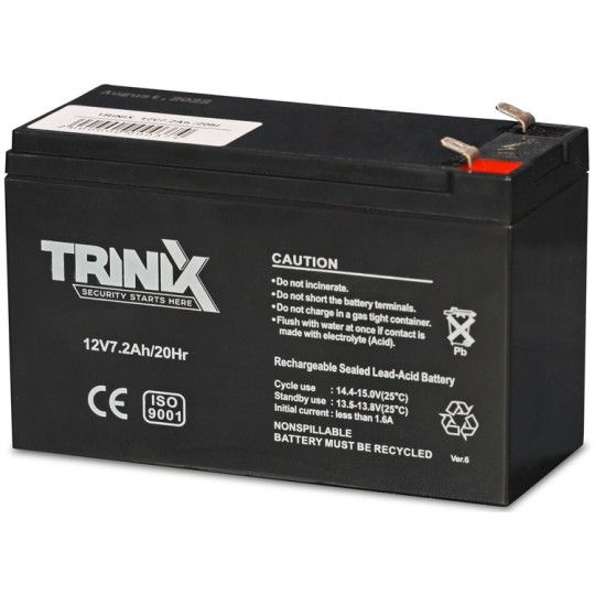 Батарея акумуляторна Trinix 12V7.2Ah/20Hr