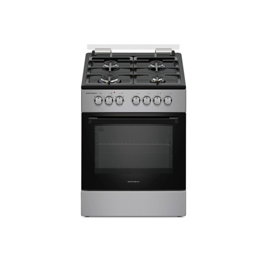 Плита газоэлектрическая Grunhelm F661234GB 60 см (133512)
