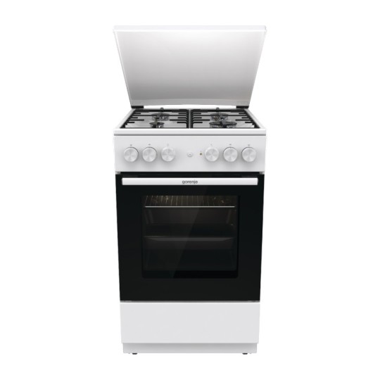 Плита газоэлектрическая Gorenje GK5A22WH 68 л белая