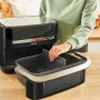 Мультипечь Tefal Dual Easy Fry Flex 2700 Вт 5.5 л/3.5 л (EY9228E0)