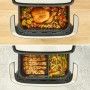 Мультипечь Tefal Dual Easy Fry Flex 2700 Вт 5.5 л/3.5 л (EY922DE0)