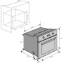 Духова шафа Kumtel A68-SF3 (MT) Black