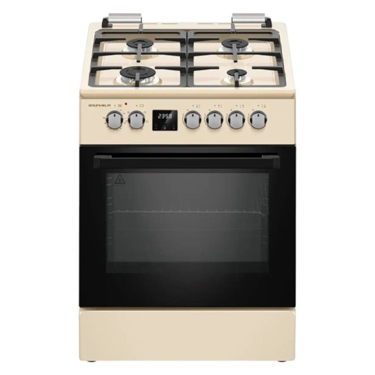 Плита газоэлектрическая Grunhelm FD661234BEC (146324)