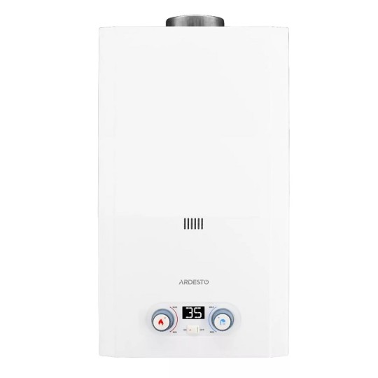 Газова колонка димохідна Ardesto HB03 GWH-HB03-10B-WHITE 10 л
