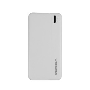 Повербанк Grunhelm GP-10W 10000 mAh белый