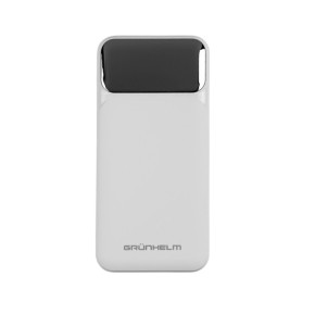 Повербанк Grunhelm GP-20WQC 20000 mAh белый быстрая зарядка 22.5W