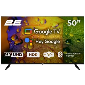 Телевізор 2E 50" Smart Google TV Black (2E-50A07K)