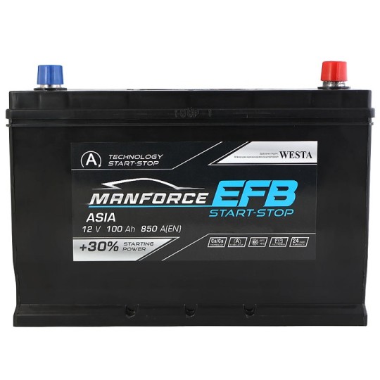 Автомобільний акумулятор Manforce 100Ah 850A R+ (L5)