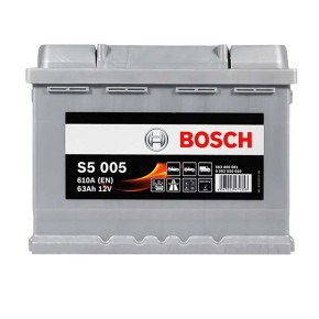 Автомобільний акумулятор Bosch 63Ah 610A R+ (S50 050) (L2)