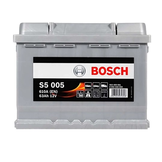 Автомобильный аккумулятор Bosch 63Ah 610A R+ (S50 050) (L2)