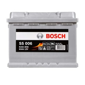Автомобільний акумулятор Bosch 63Ah 610A L+ (S50 060) (L2)