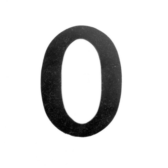 Цифра 0 Артдеко 120 мм (64.100)