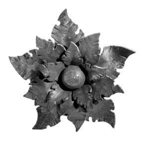 Цветок кованый Uastall 200 мм