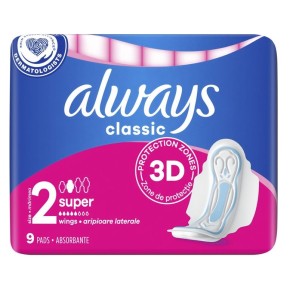 Гігієнічні прокладки Always Classic Super Single 9 штук
