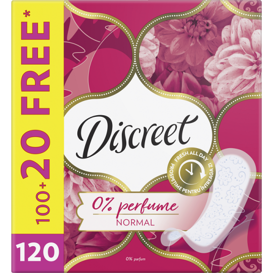 Ежедневные прокладки Discreet Normal 120 штук