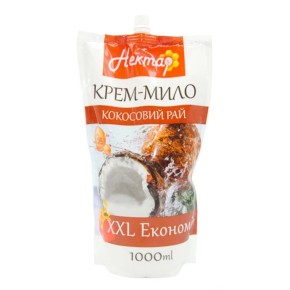 Рідке крем-мило Нектар Кокосовий рай 1 л