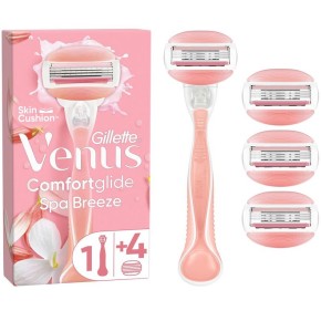 Бритва для бритья Gillette Venus ComfortGlide SPA Breeze с 4 сменными кассетами