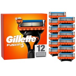 Змінні касети для гоління Gillette Fusion 5 12 штук