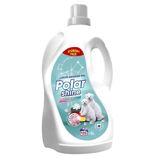 Гель для прання Polar Shine Universal 2 in1 з додаванням кондиціонеру 5 л