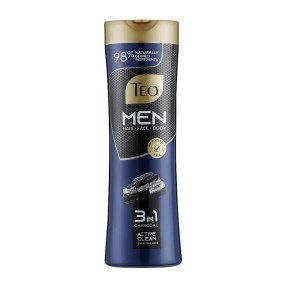 Шампунь Teo beauty men 3in1 Charcoal 350 мл
