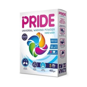 Пральний порошок Pride для ручного прання Універсал Гірська свіжість 400 г