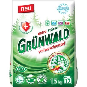 Стиральный порошок GRUNWALD Универсальный Горная Свежесть 1,5 кг п/э