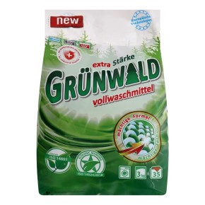 Пральний порошок GRUNWALD Універсальний Гірська Свіжість 3 кг п/е