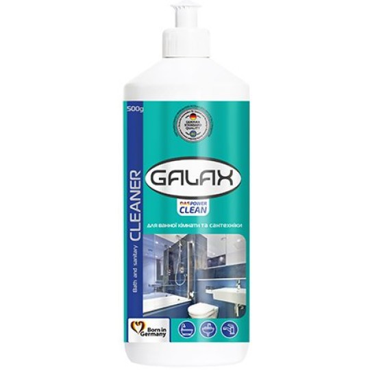 Средство для мытья ванной комнаты и сантехники Galax das PowerClean 500г Запаска