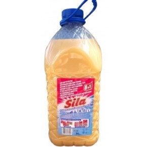 Мыло жидкое хозяйственное в полимерной бутылке TM Sila 4 кг