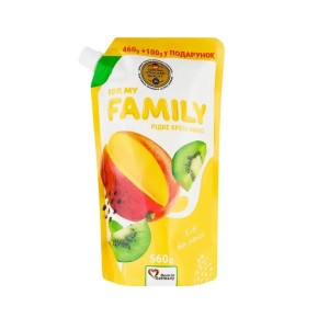 Рідке крем-мило For my Family Ківі та манго 560 г дой-пак
