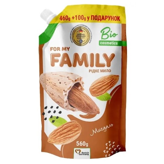 Рідке мило For my Family игдаль 560 г