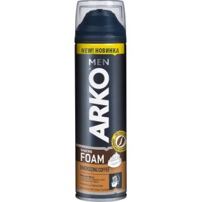 Піна для гоління Arko men з екстрактом кавових зерен 200 мл