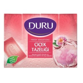 Мыло туалетное Duru fresh sensations цветочное облако 4*150 г