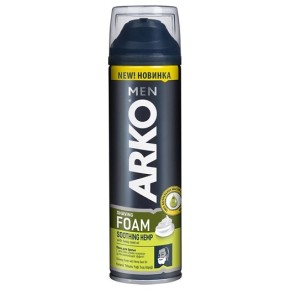Пена для бритья Arko men с маслом семян конопли 300 мл
